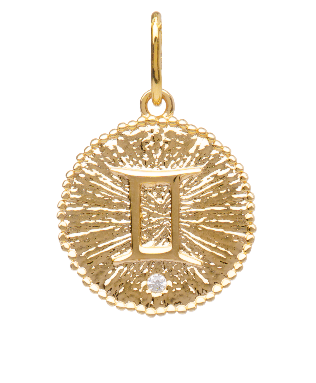 Pendentif Plaqué Or & Oz Astro
