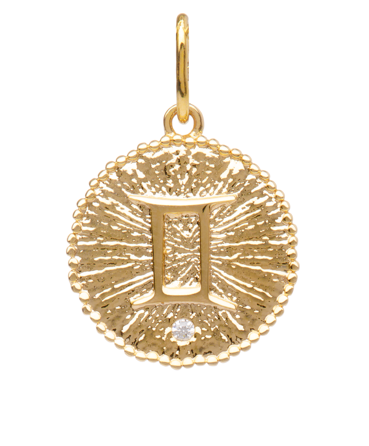 Pendentif Plaqué Or & Oz Astro