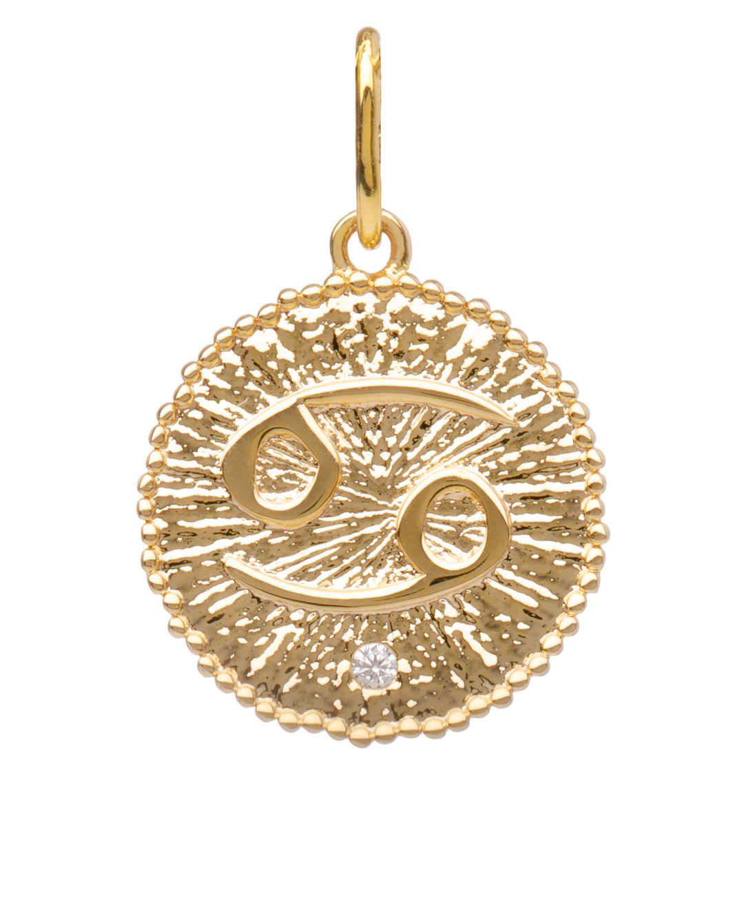 Pendentif Plaqué Or & Oz Astro