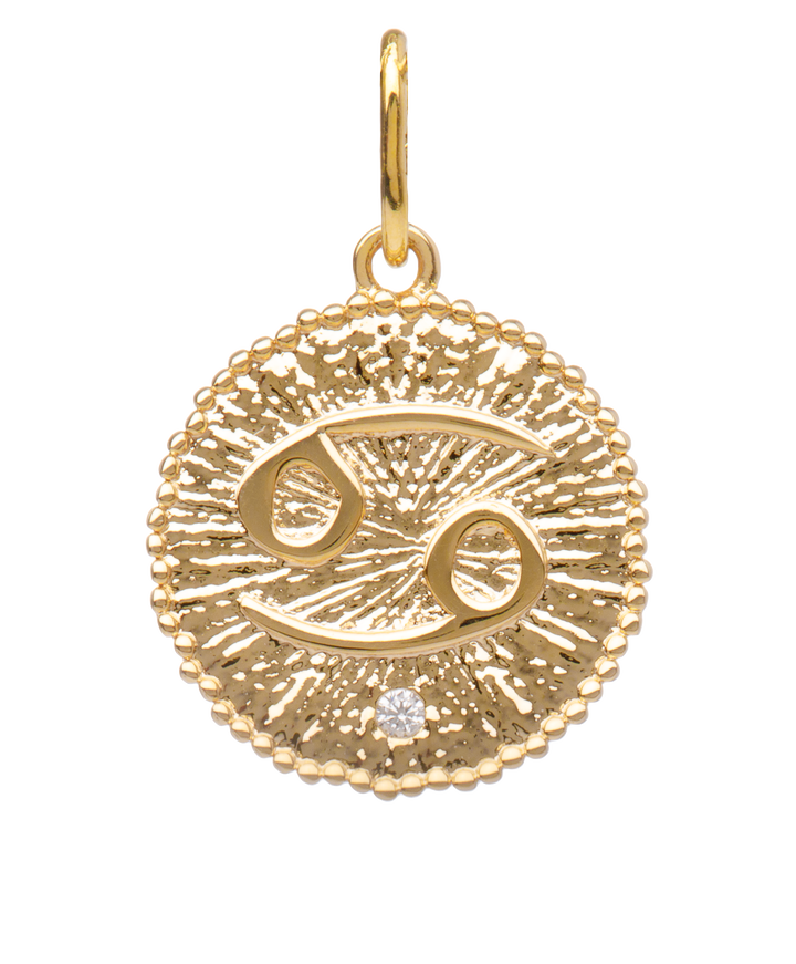 Pendentif Plaqué Or & Oz Astro