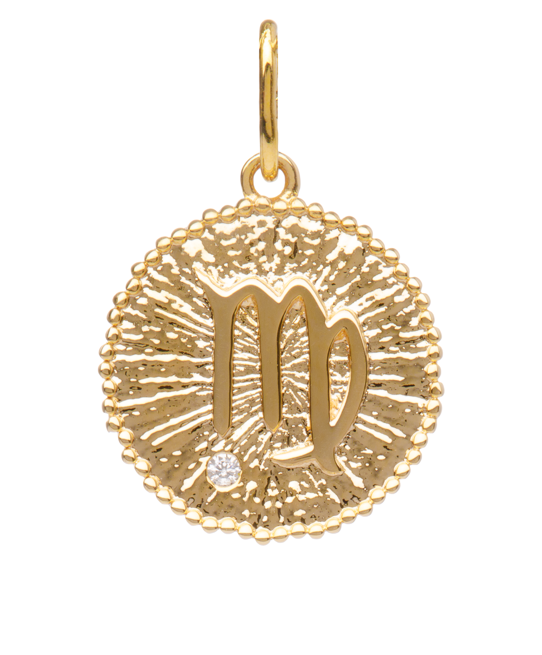Pendentif Plaqué Or & Oz Astro