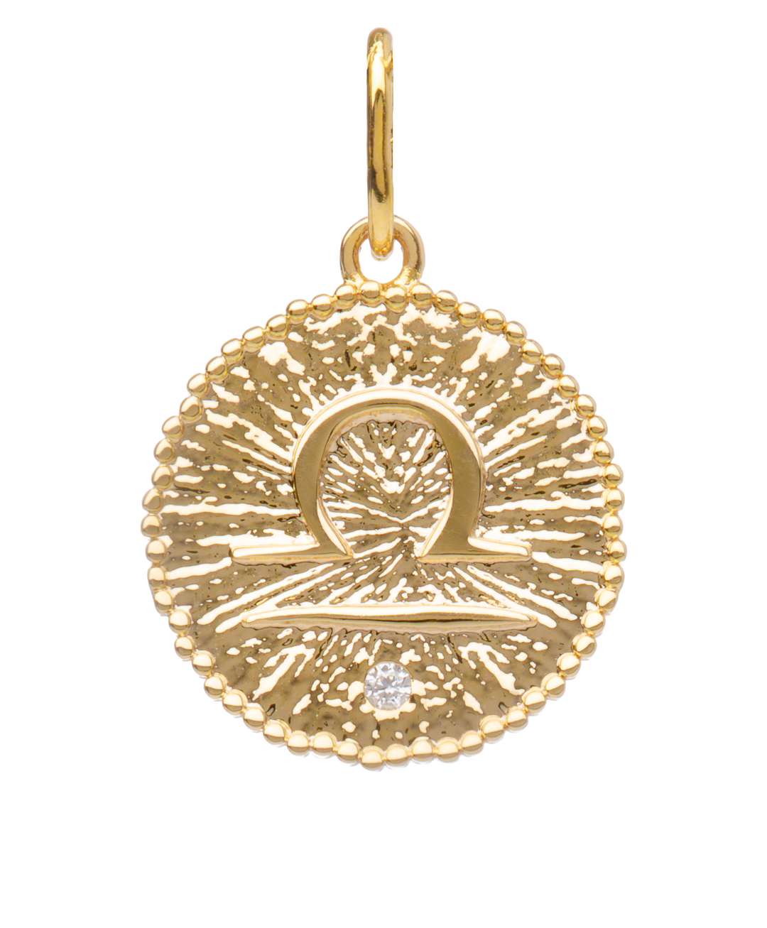 Pendentif Plaqué Or & Oz Astro