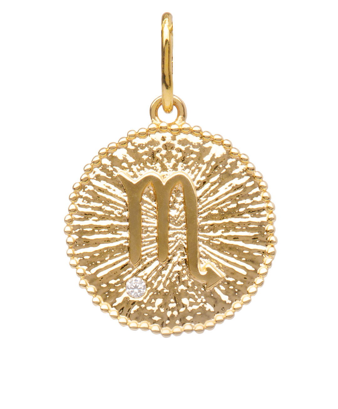 Pendentif Plaqué Or & Oz Astro