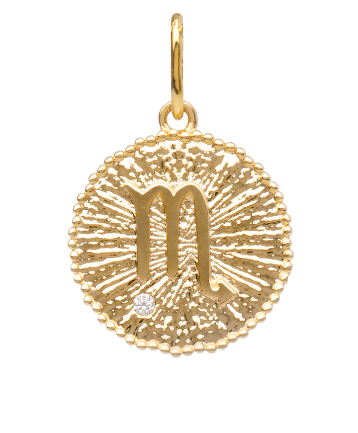 Pendentif Plaqué Or & Oz Astro