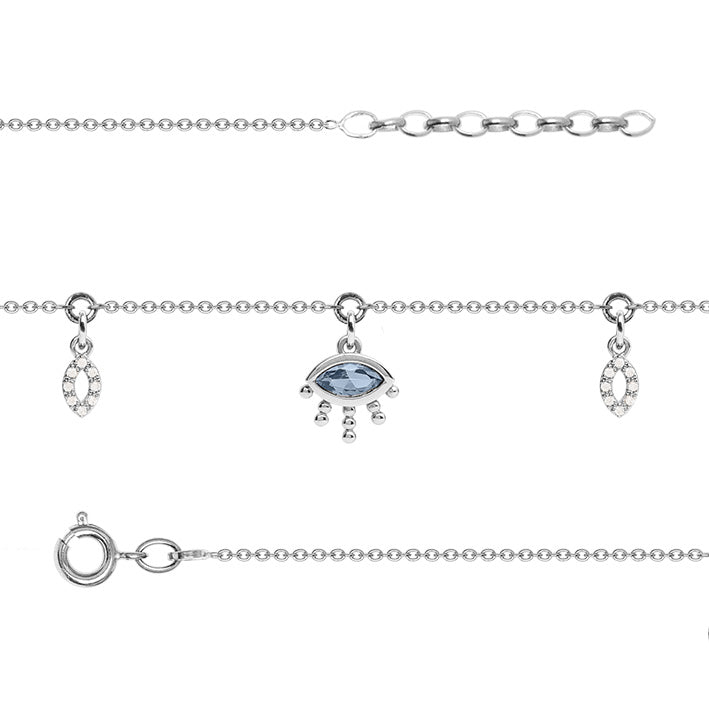 Bracelet Argent 925 & Oz Thalia
