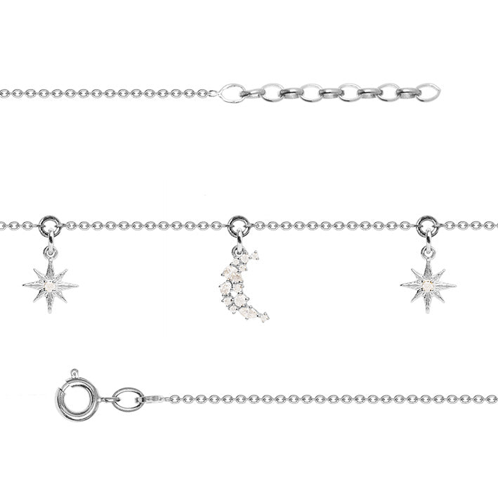 Bracelet Argent 925 & Oz Celeste