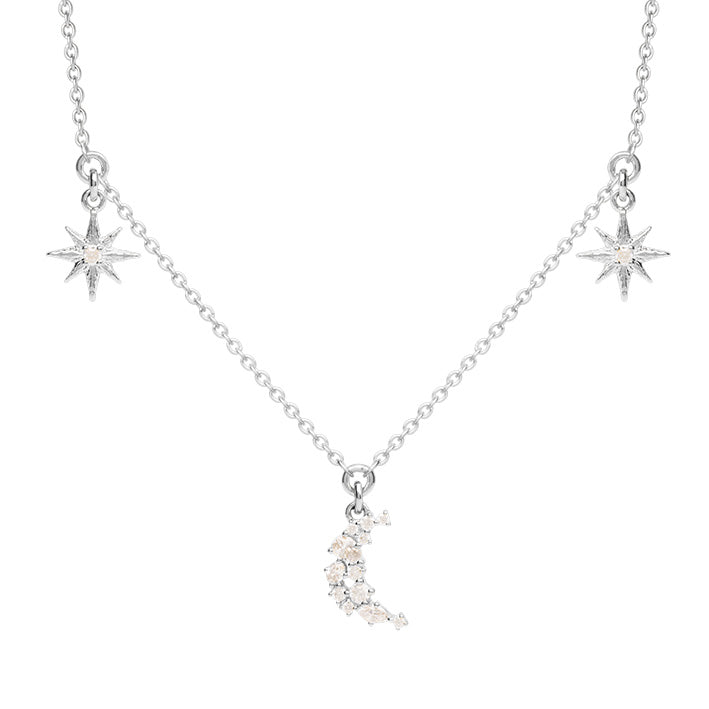 Collier Argent 925 & Oz Celeste