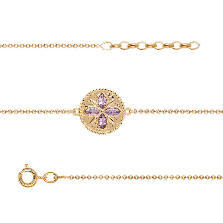 Bracelet Plaqué Or & Oz Pense