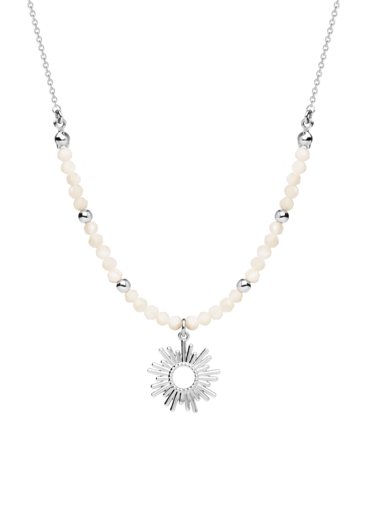 Collier Argent 925 & Nacre Solstice