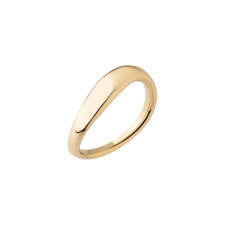 Bague Plaqué Or Bulle