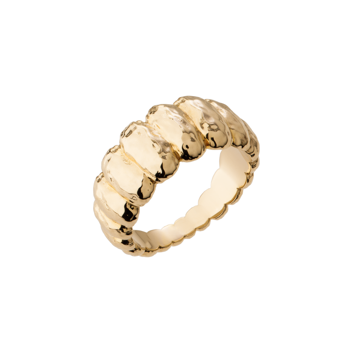 Bague Plaqué Or Nautle