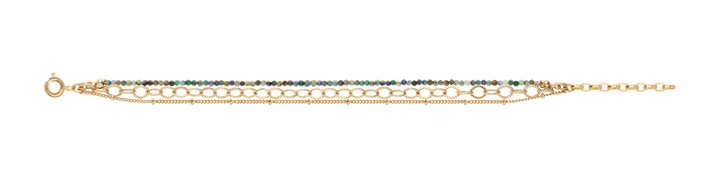 Bracelet Plaqué Or Lagon