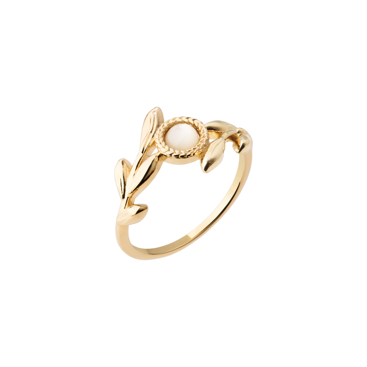 Bague Plaqué Or & Nacre Victoire