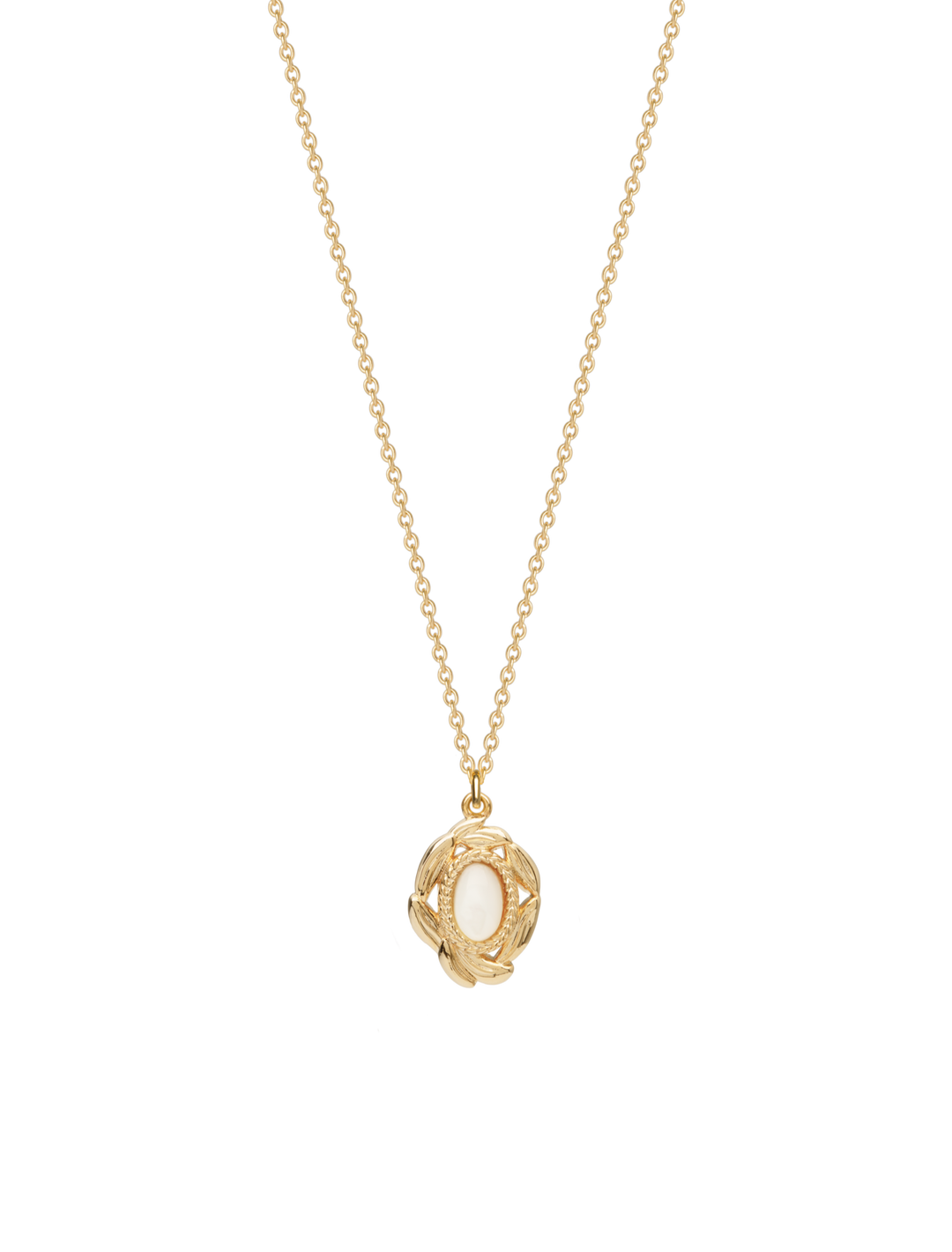 Collier Plaqué Or & Nacre Victoire