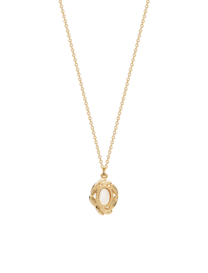 Collier Plaqué Or & Nacre Victoire