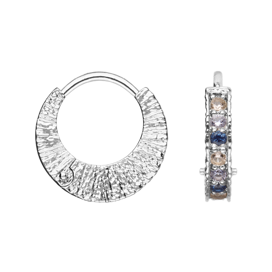 Boucles d'oreilles Argent 925 & Oz Melis