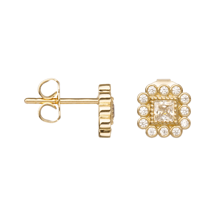 Boucles d'oreilles Plaqué Or & Oz Trésor