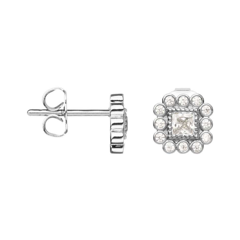 Boucles d'oreilles Argent 925 & Oz Trésor