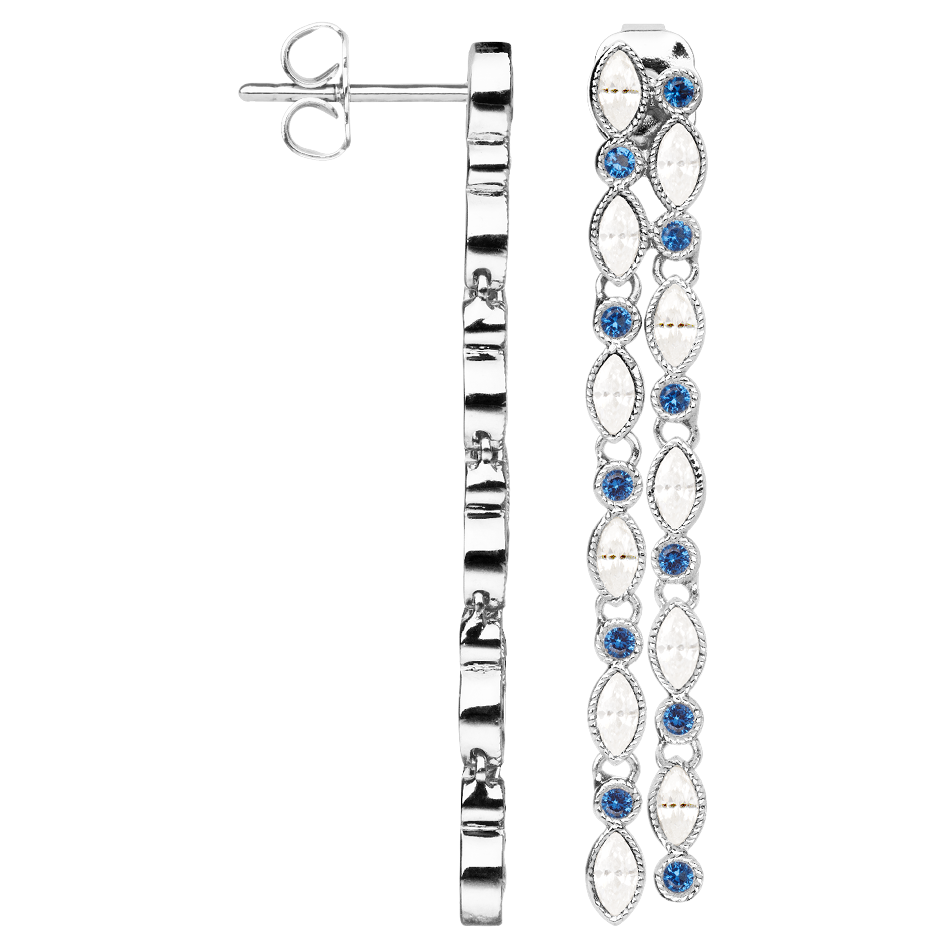 Boucles d'oreilles Argent 925 & Oz Merveille