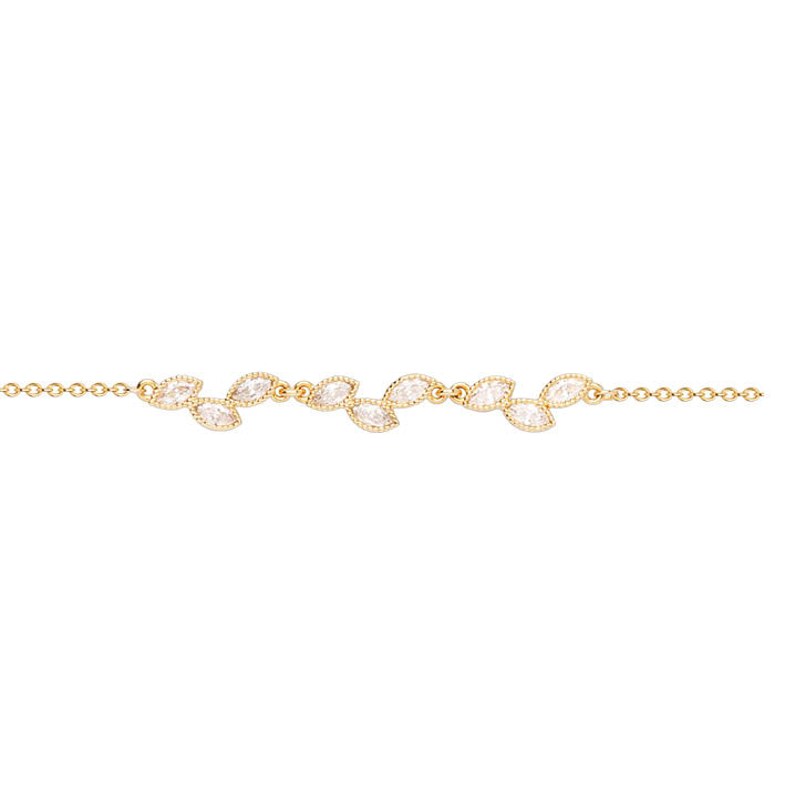 Bracelet Plaqué Or & Oz Églantine
