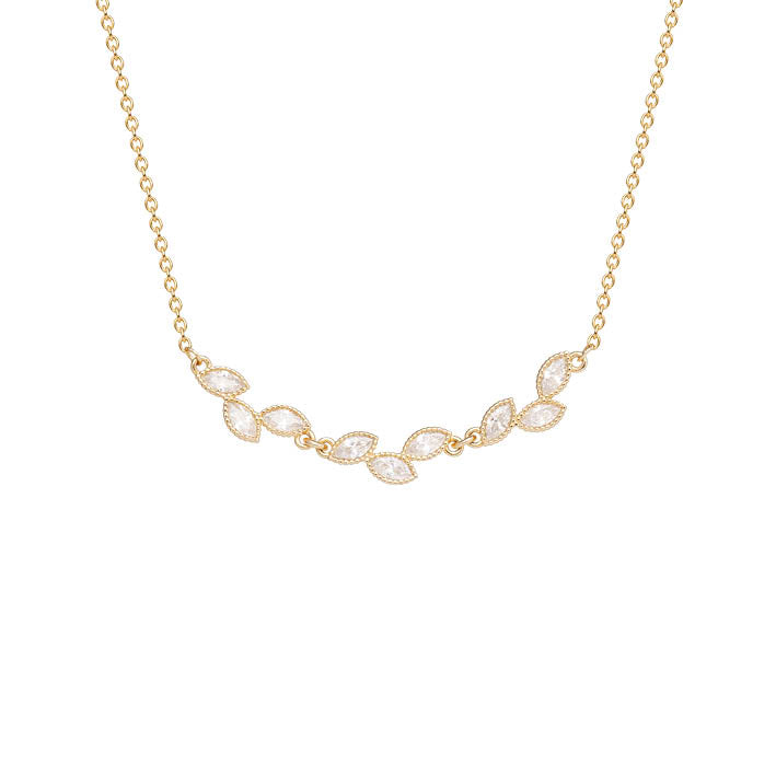 Collier Plaqué Or & Oz Églantine