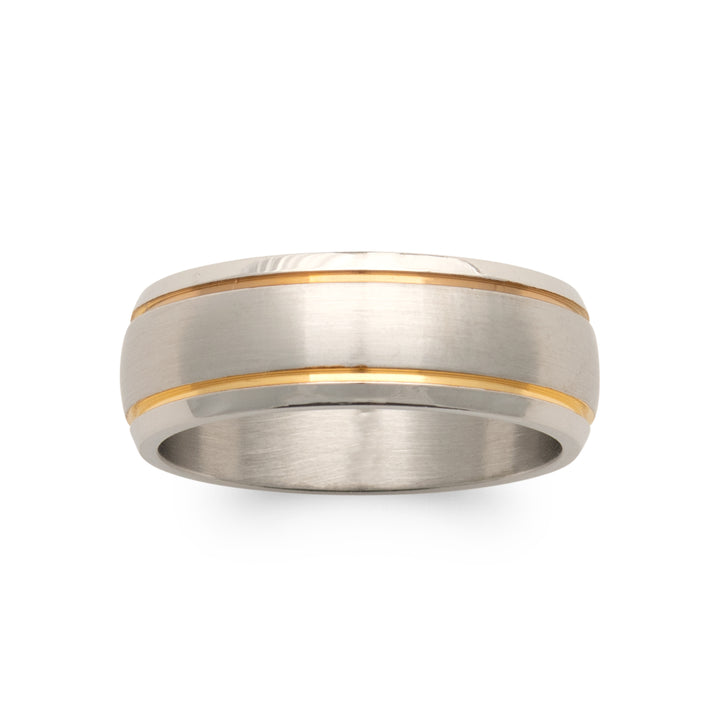 Bague Acier Inoxydable Homme Captive