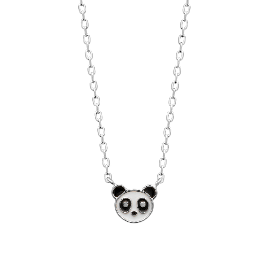 Collier Argent 925 enfant Panda