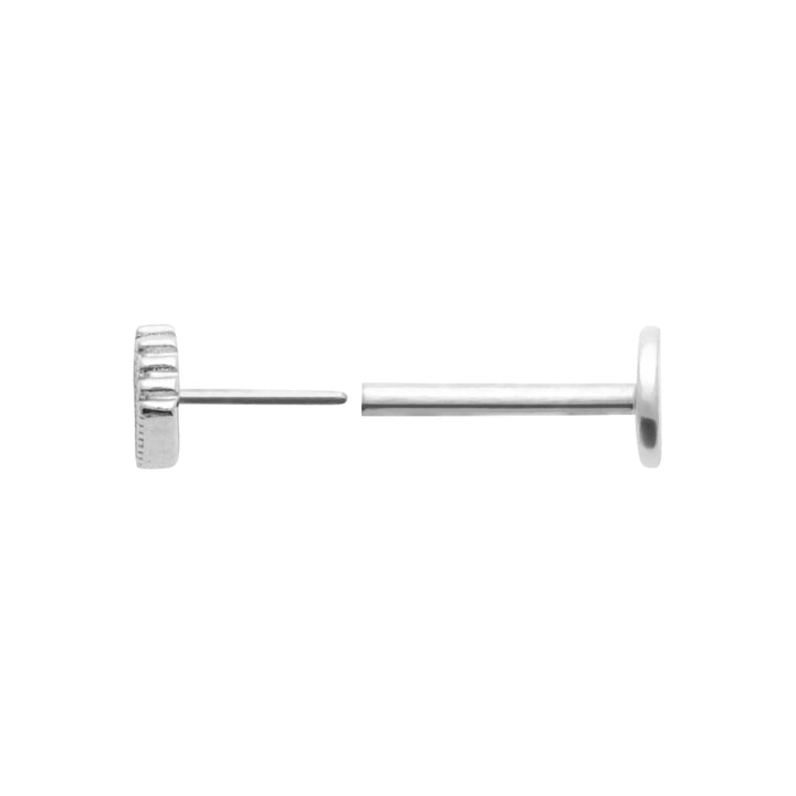 Piercing Argent 925 Tige Titane Clara