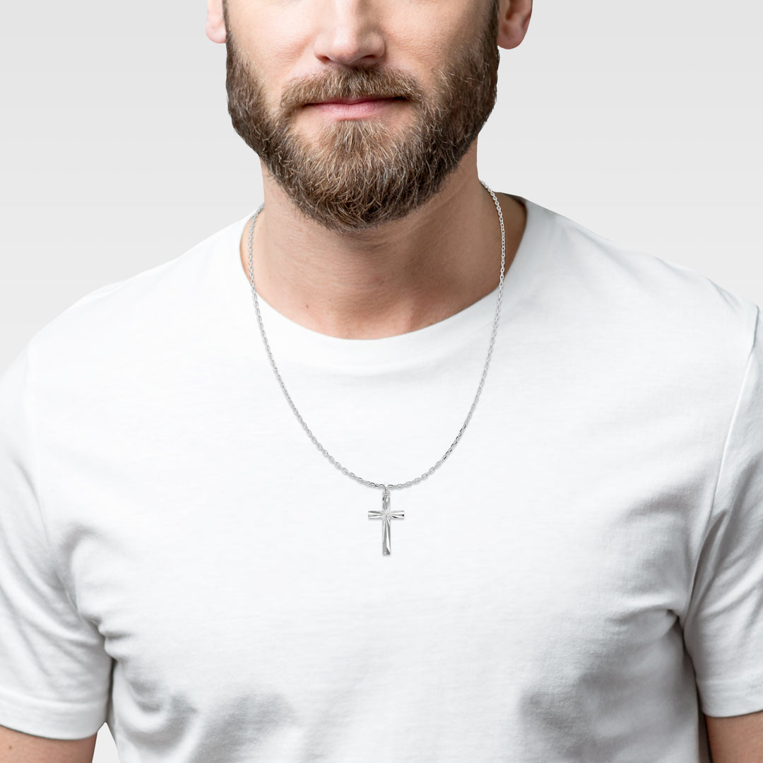 Pendentif Argent 925 croix Raphaël