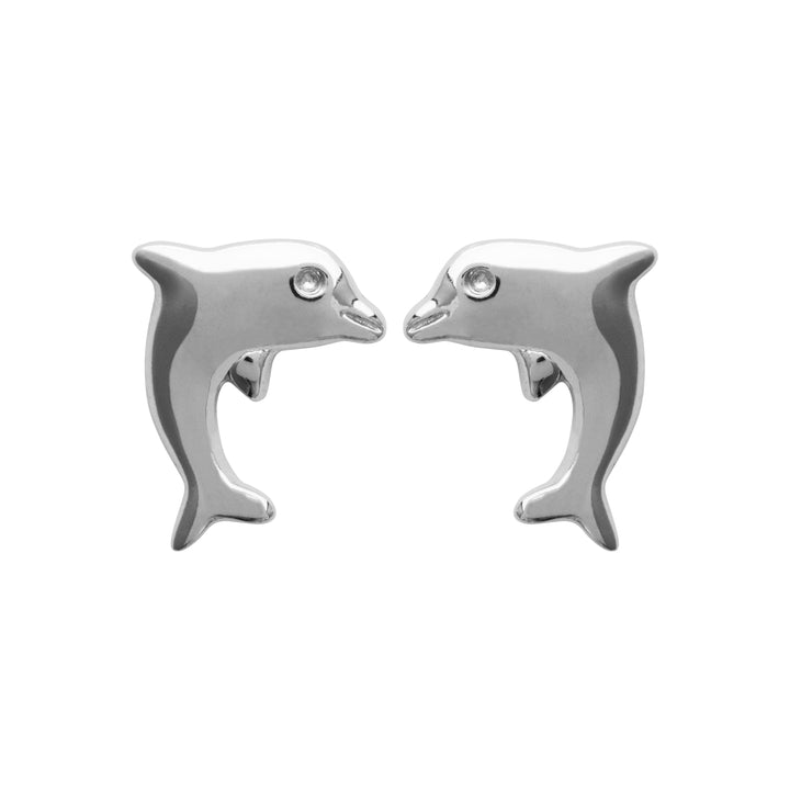 Boucles d'oreilles Argent 925 enfant Dauphins