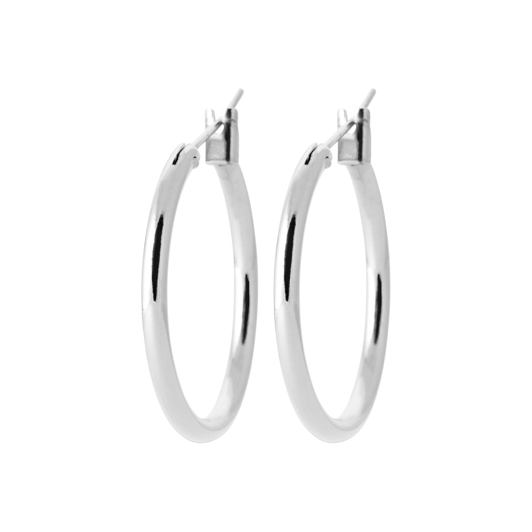 Boucles d'oreilles Argent 925 créoles Cynthia