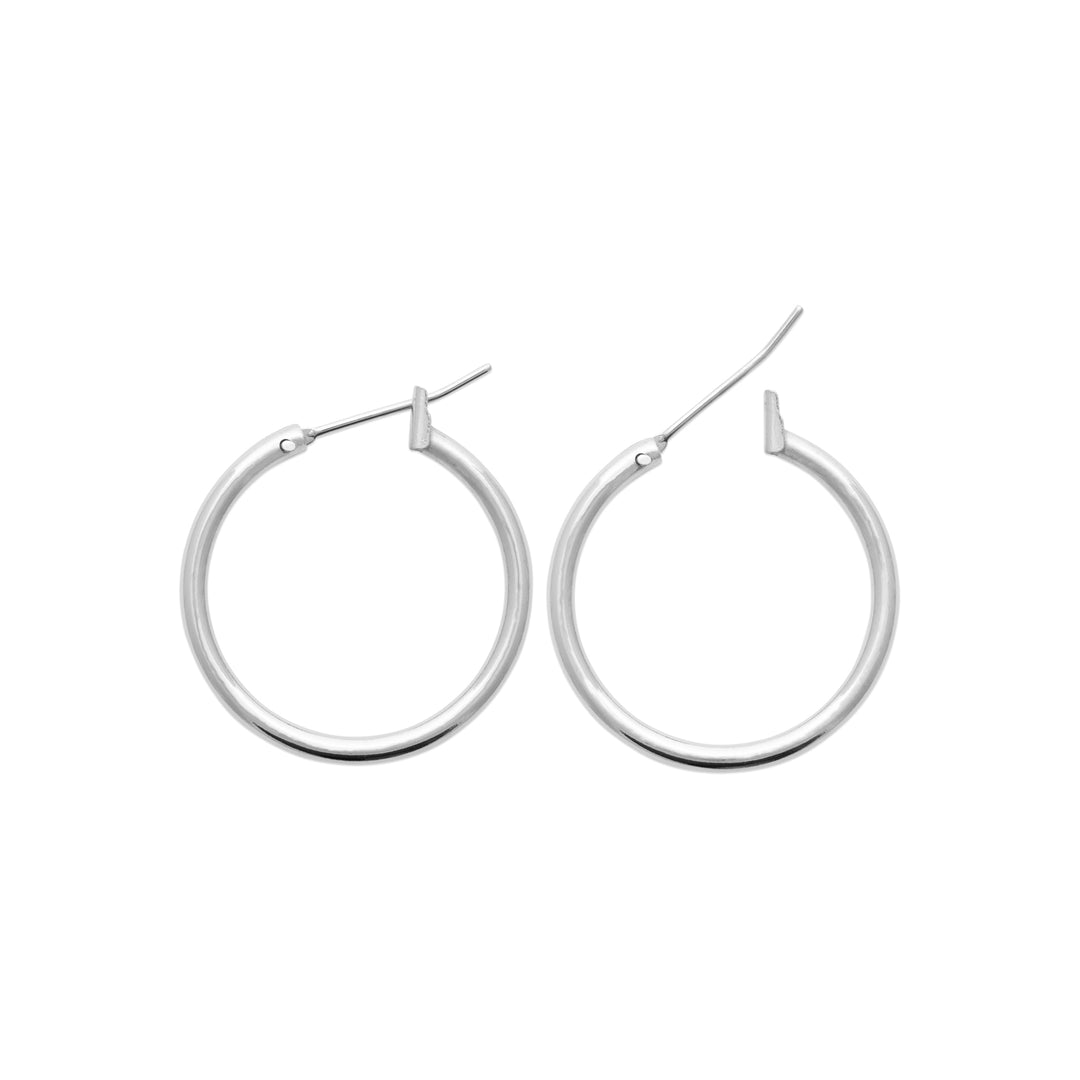 Boucles d'oreilles Argent 925 créoles Cynthia