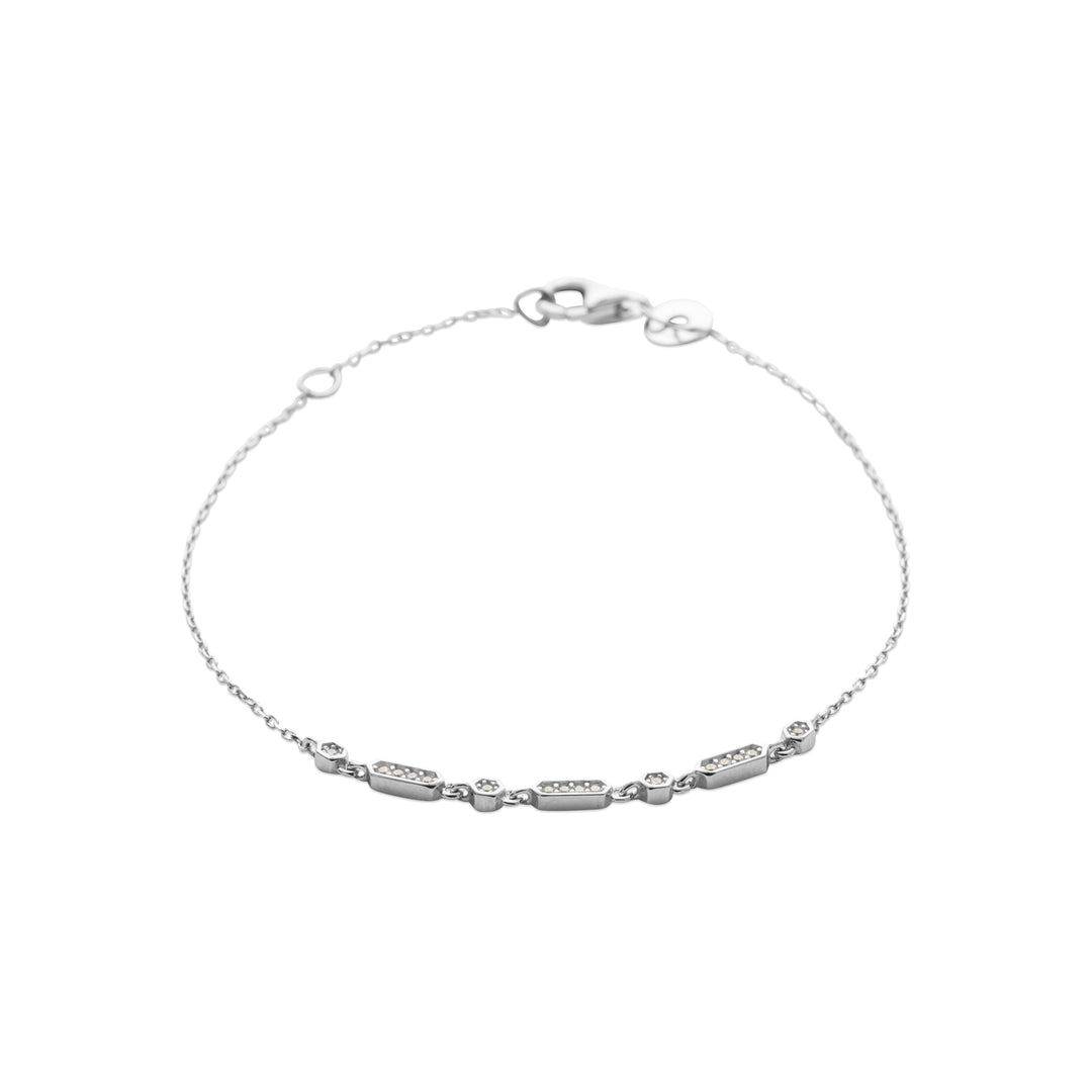 Bracelet Argent 925 & OZ Mona