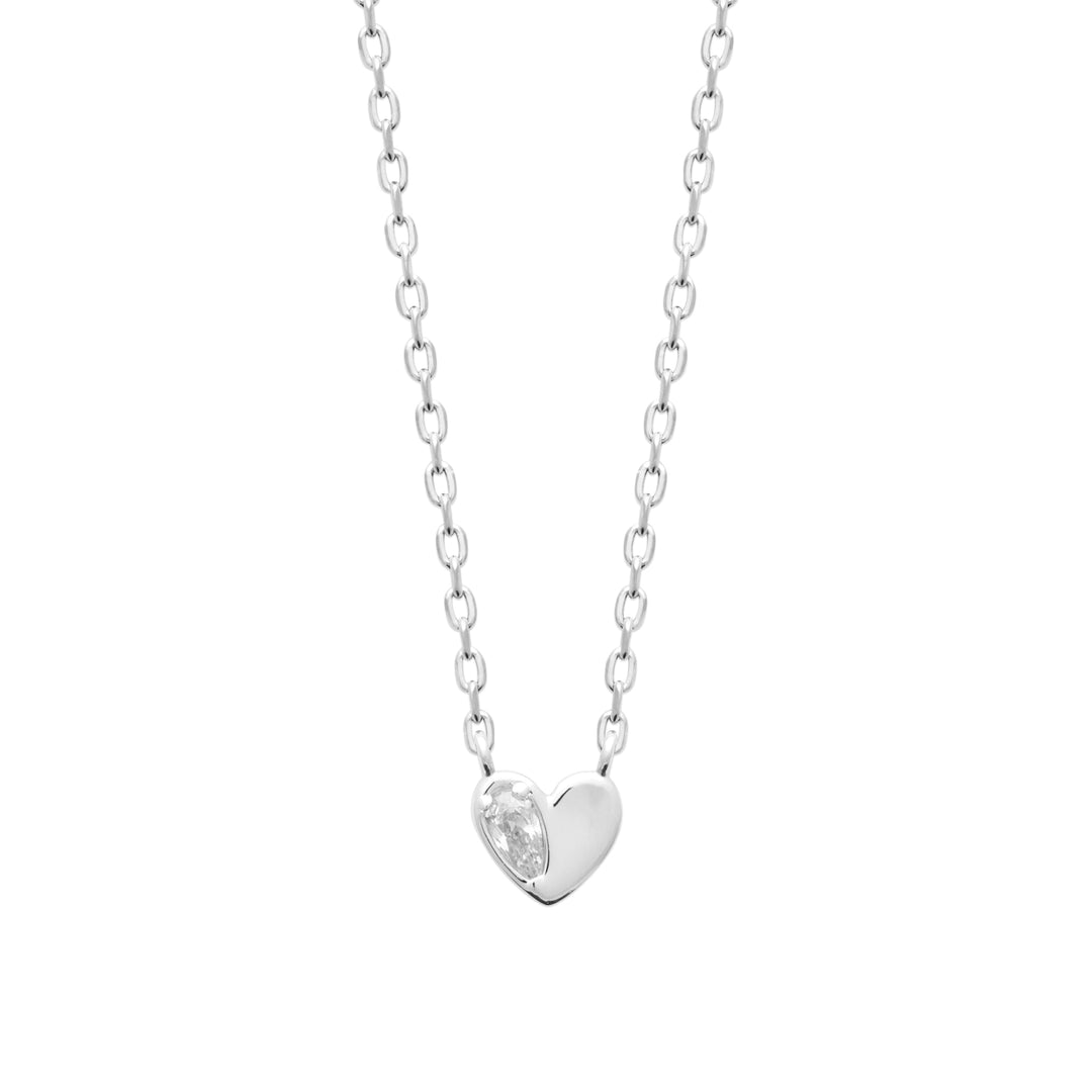 Collier Argent 925 forme coeur & Oz Olympe