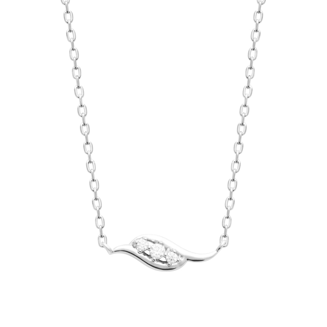 Collier Argent 925 Camélia