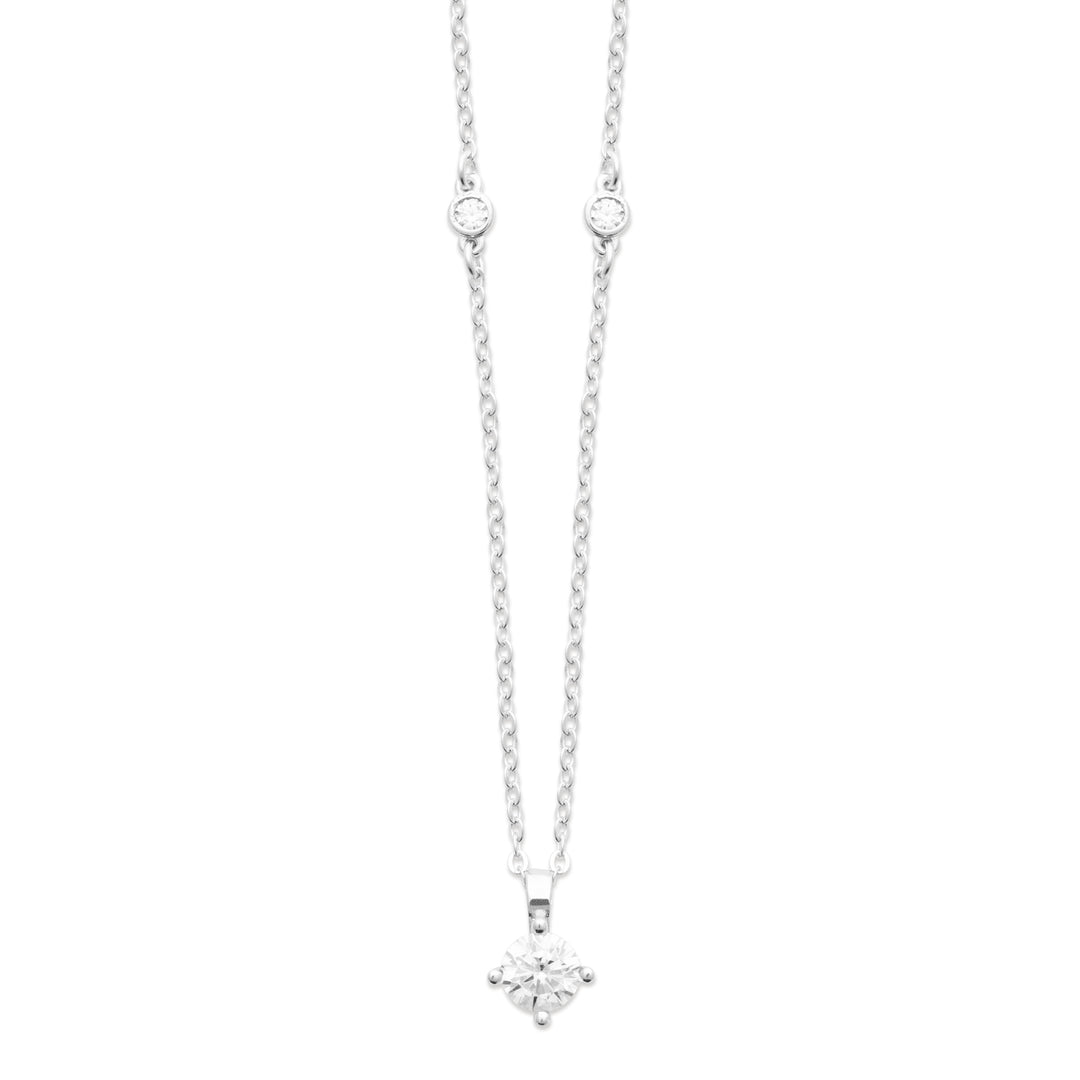 Collier Argent 925 & Oz Aster