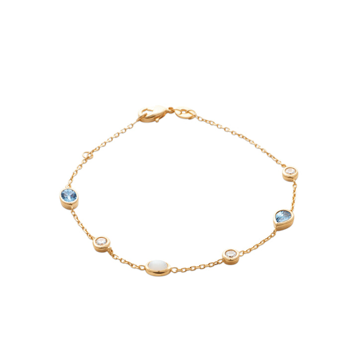 Bracelet Plaqué Or & OZ Moscou