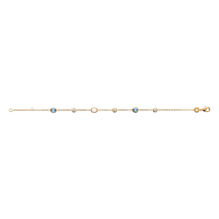 Bracelet Plaqué Or & OZ Moscou