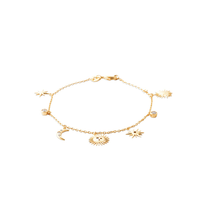 Bracelet Plaqué Or & Oz Univers