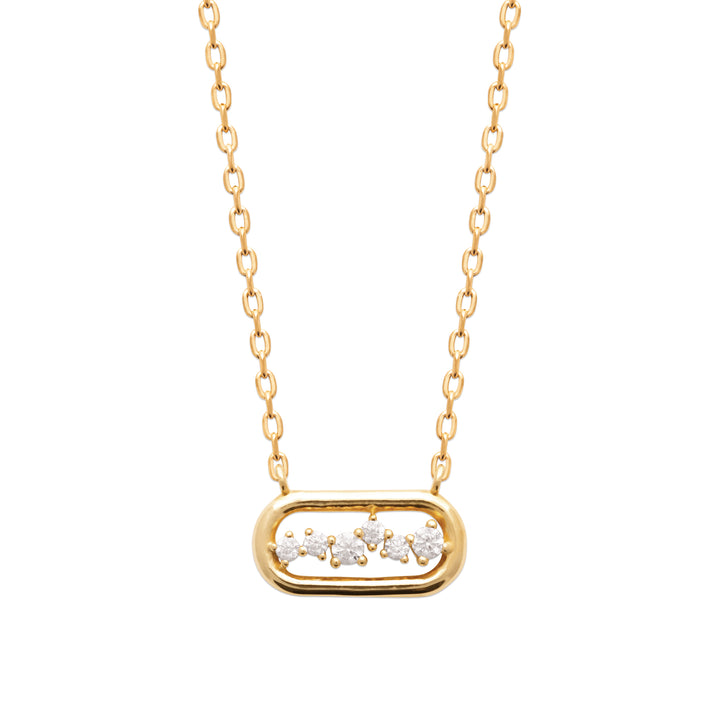 Collier Plaqué Or et Oz Millenia