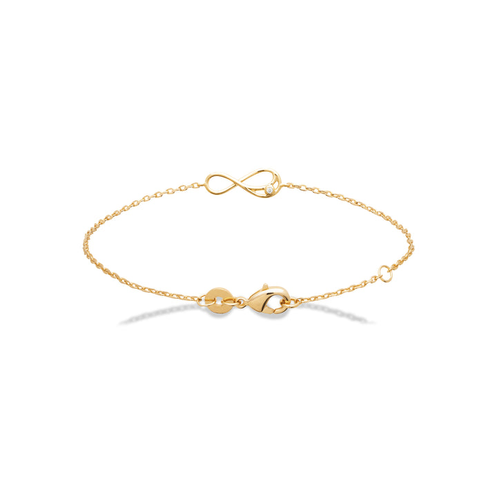 Bracelet Plaqué Or & Oz Infinitéa