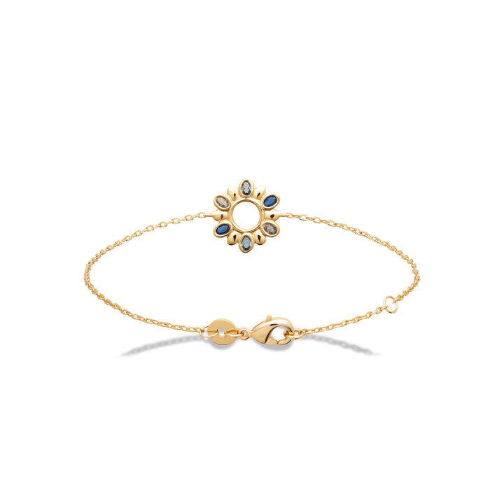 Bracelet Plaqué Or & Oz Bluebell