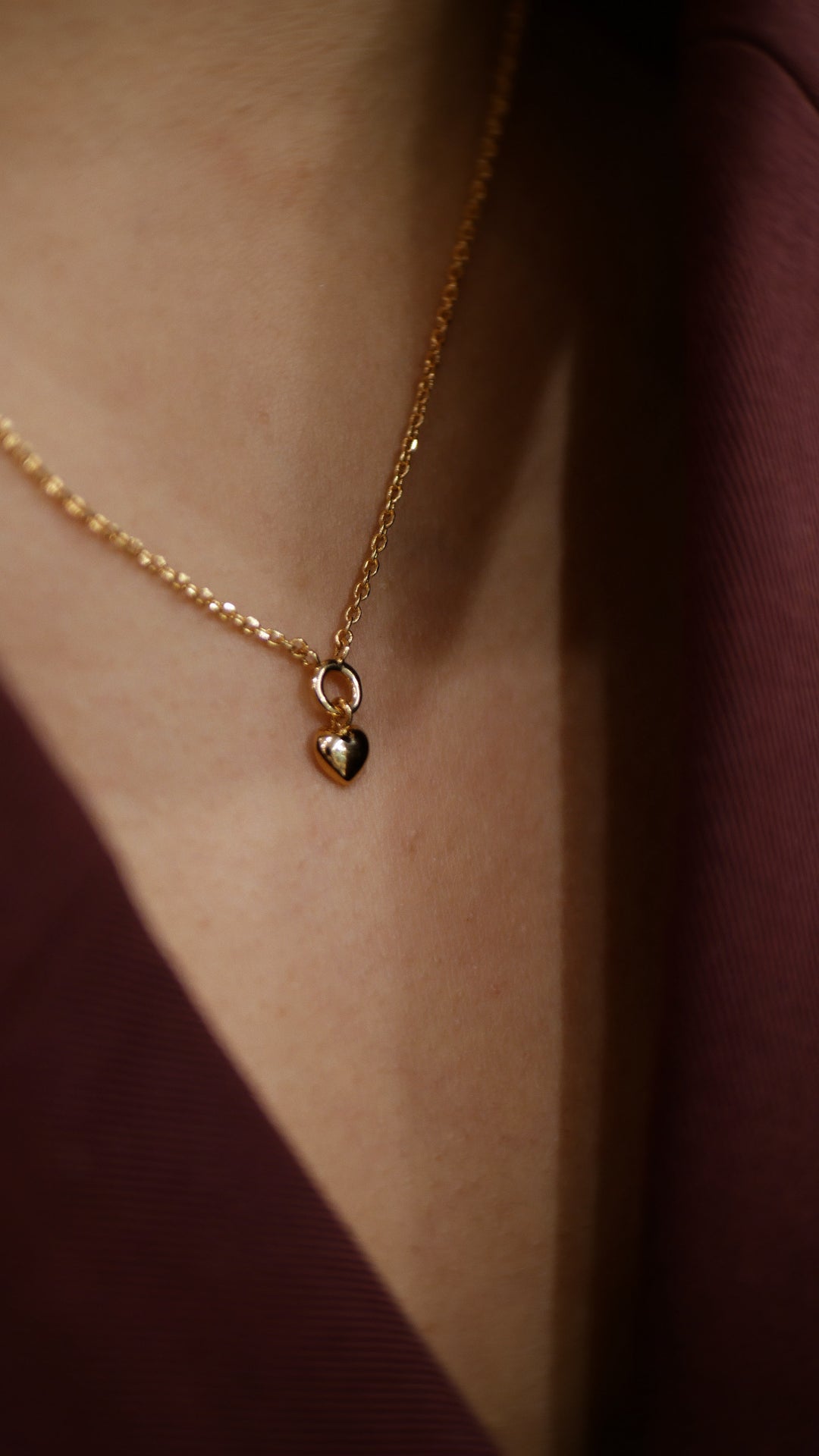 Collier Plaqué or Aurore