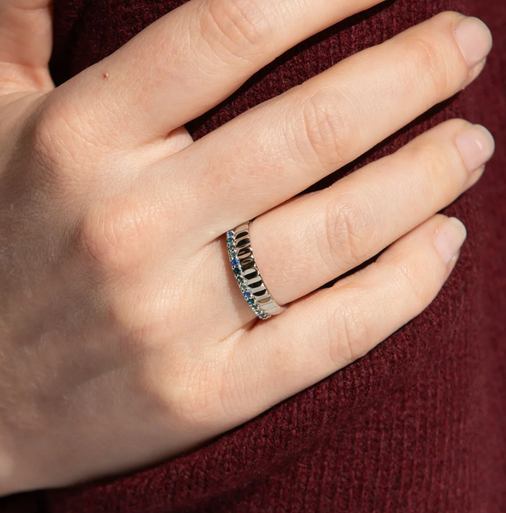 Bague Argent 925 & Oz Cisele Saunier