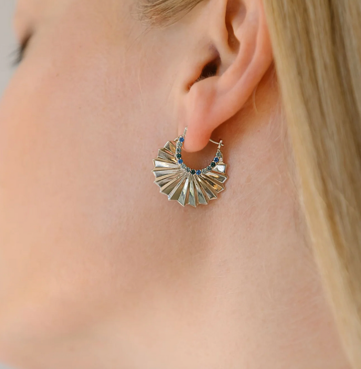Boucles d'oreilles Argent 925 & Oz Cisele