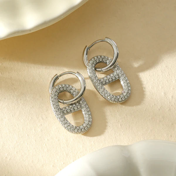 Boucles d'oreilles Acier Inoxydable Seren