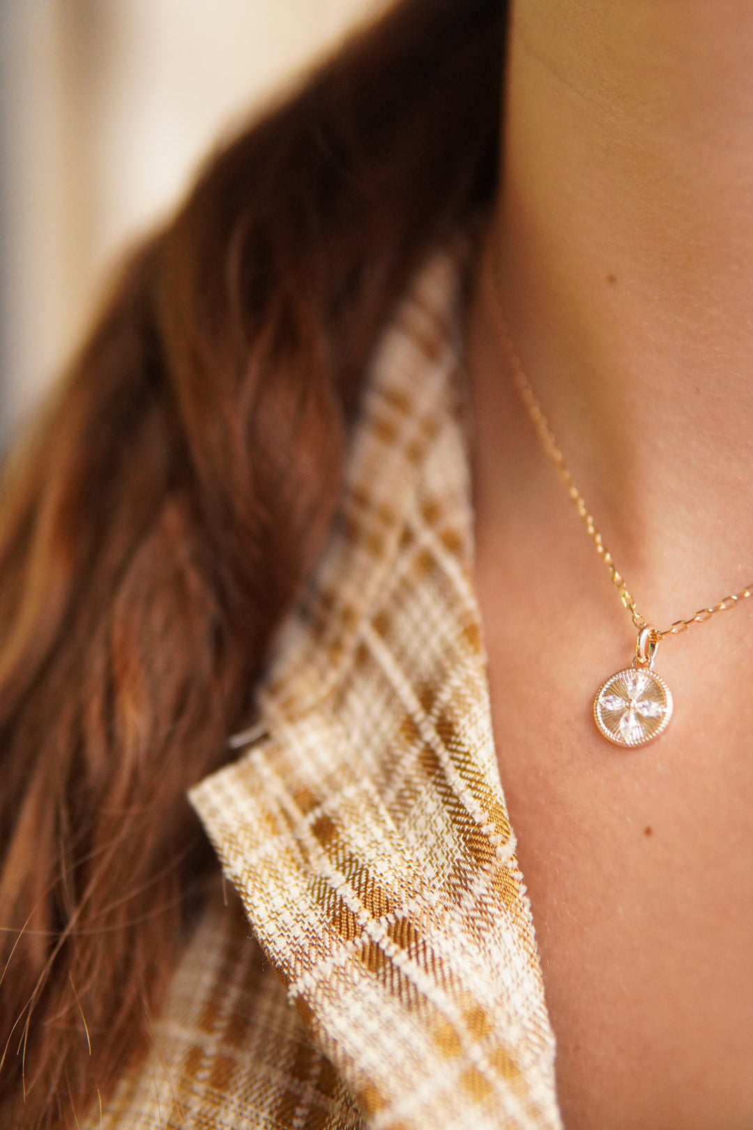 Collier Plaqué Or & Oz Hermione