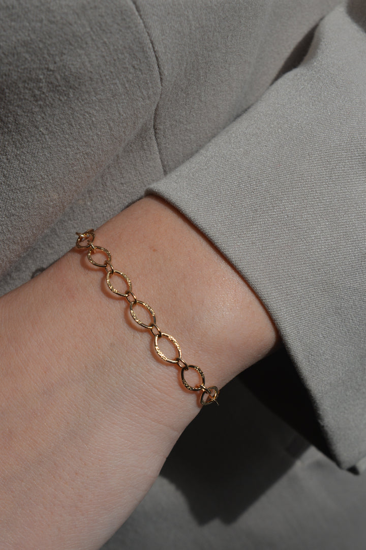 Bracelet Plaqué Or Gaya