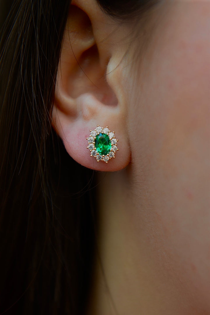 Boucles d'oreilles Plaqué Or & Oz Harlow
