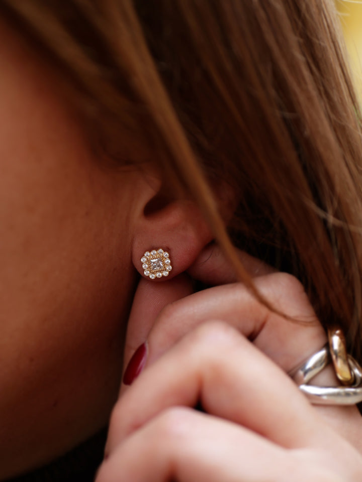 Boucles d'oreilles Plaqué Or & Oz Trésor